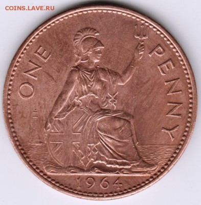 Одно пенни 1964 г. Великобритания до 12.09.14 в 22.00 - Scan-140906-0020