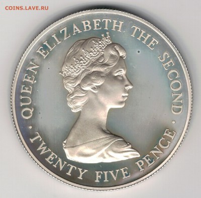 Ag ГЕРНСИ КРОНА 1978 КОРОЛЕВСКИЙ ВИЗИТ 11.09.14 В 22Ч (9698) - 5-герн78