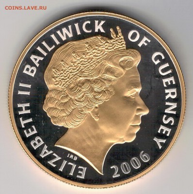 Ag ГЕРНСИ 5 ФУНТОВ 2006 ЮБИЛЕЙ ДО 11.09.14 В 22Ч (9718) - 5-герн2006