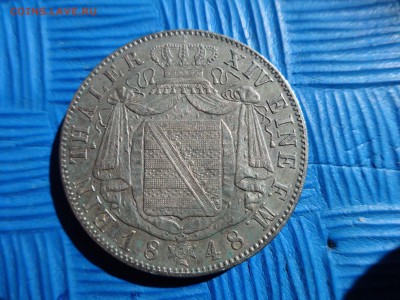 Серебро Германии- 2,3,5 марок Вюртемберг, гульден и талеры. - DSC00034.JPG