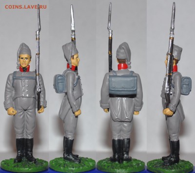 Оловянные солдатики - №69 Рекрут пехотных полков, 1808–1812 гг.