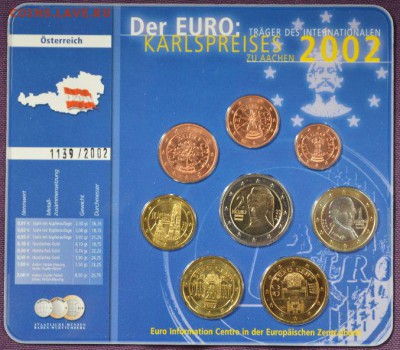 Евронабор Австрии! В упаковке! Номинал! UNC до 09,09 - 22,00 - австрия1.JPG