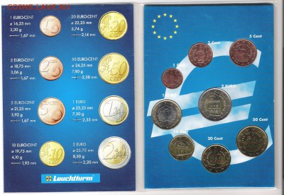Набор евро Ватикана 2006 до 14.09 в 22.15 по МСК - 1Евро Сан-Марино 2006 набор