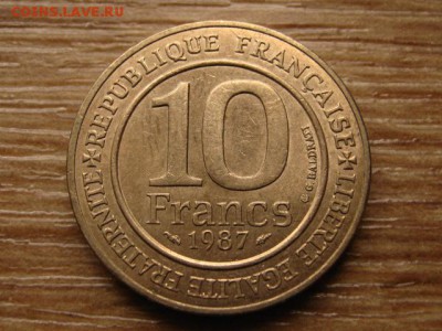 Франция 10 франков 1987 Капетинги до 10.09.14 в 21.00 М - IMG_3895