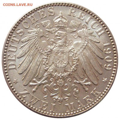 Германия, 2 марки, 1909, 500 лет Университету Лейпцига до 14 - IMG_2143.JPG
