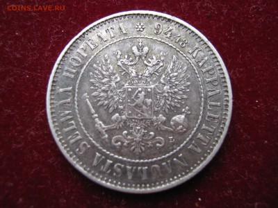 ФИНЛЯНДИЯ 1 марка 1908. R. До 14.09.2014. - Изображение 12053
