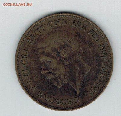Великобритания 1 пенни 1932 до 09.09.2014   22-00 - 1 8