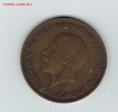 Великобритания пол пенни 1932 до 09.09.2014   22-00 - 1 10