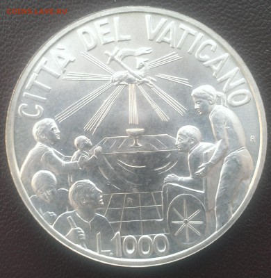 Ватикан 1000 лир 1999 до 11.09 - IMAG0413