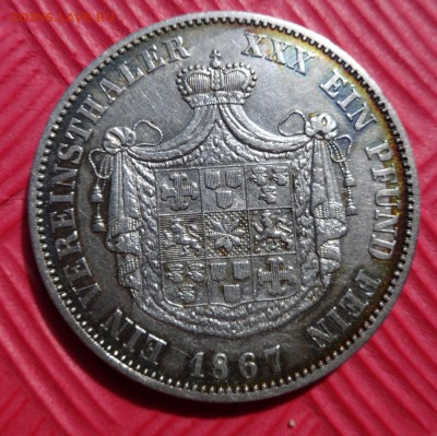 Серебро Германии- 2,3,5 марок Вюртемберг, гульден и талеры. - DSC00322.JPG