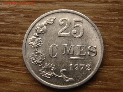 Люксембург 25 сантимов 1972 до 11.09.14 в 21.00 М - IMG_3922