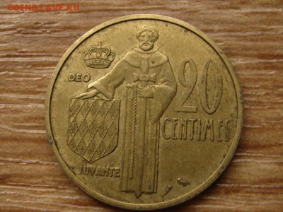Монако 20 сантимов 1962 до 11.09.14 в 21.00 М - IMG_3962