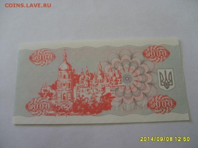 УКРАИНА,5000 карбованцев 1995г(отличная)!до 11.09.2014 - S6001769.JPG