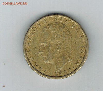 Испания 100 песет 1985 до 10.09.2014   22-00 - 1 10