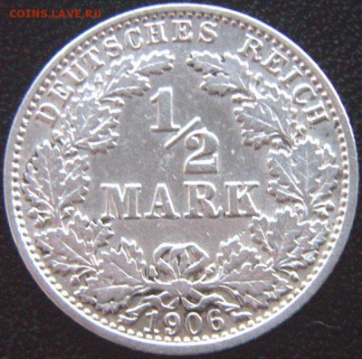 2 марки 1906(F). Серебро_Нечастая; до 10.09_22.40 - 8635