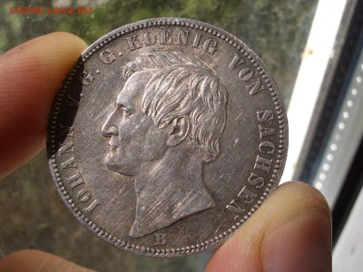 Талер Победный Саксония 1871 г. - 16.09.2014-22.00 Мск. - CIMG3121.JPG