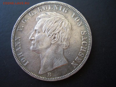 Талер Победный Саксония 1871 г. - 16.09.2014-22.00 Мск. - CIMG3115.JPG