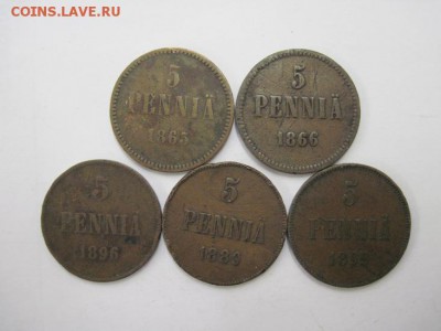 5 пенни 1865,66,89,96,99 до 12.09.14 - Изображение23 101