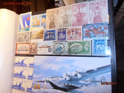 БОЛЬШАЯ Подборка марок корабли парусники - P9100098.JPG