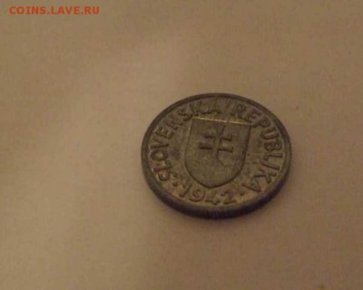 Словакия 5 геллеров  1942 г. цинк - 5 геллеров 005
