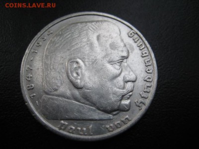 1936 Третий рейх, 5 М, серебро, до 17.09 в 22-10 мск - IMG_2399.JPG