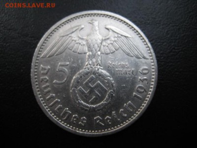 1936 Третий рейх, 5 М, серебро, до 17.09 в 22-10 мск - IMG_2400.JPG