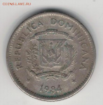 Доминиканская р-ка 10 сентаво 1984 15.09 в 22.00мск (9501) - 4-дом10