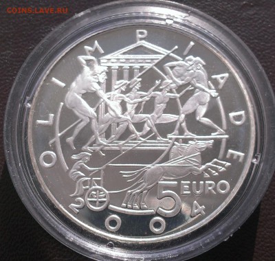 Сан Марино 5 евро 2003 Олимпиада до 14.09 - IMAG0495