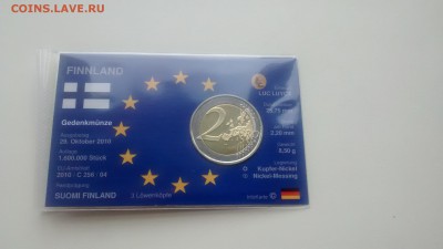 2 Евро Финляндия 2010 150 лет марке неоф коинкарта до 15.09 - IMG_20140903_112344415