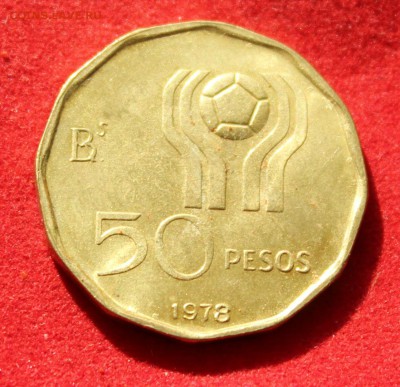 C рубля АРГЕНТИНА 50 песо 1978г. ФУТБОЛ  до 17.09.14г. в 22 - IMG_0423.JPG