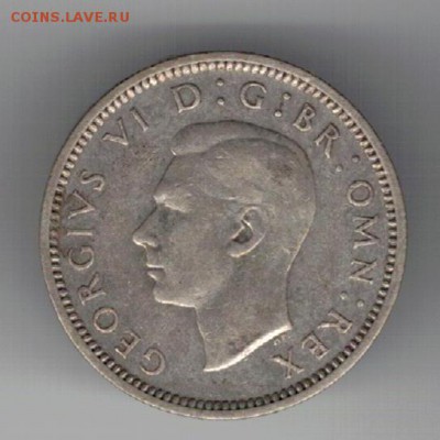 Ag Великобритания 6 пенсов 1941 до 15.09 в 22.00мск (9883) - 5-вел6п