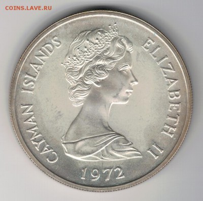 Ag Каймановы о-ва 25$ 1972 Сер.свадьба до 15.09 в 22ч (9631) - 5-кай1972