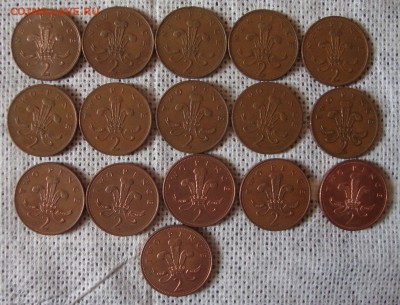 ONE PENNY и TWO PENCE 40 штук - PP4