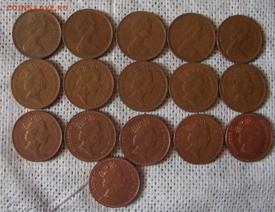ONE PENNY и TWO PENCE 40 штук - PP3