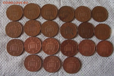 ONE PENNY и TWO PENCE 40 штук - PP2