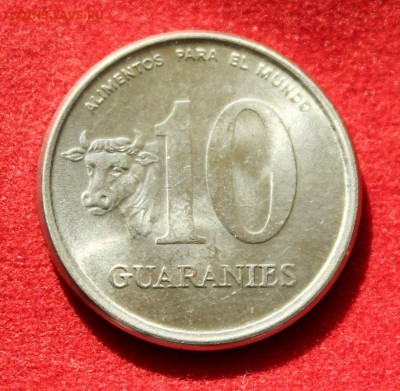 C рубля ФАО ПАРАГВАЙ 10 гуарани 1980г.БЫК   до 17.09.14г. - IMG_0408.JPG