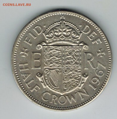 Великобритания пол кроны 1967 до 12.09.2014   22-00 - 1 1