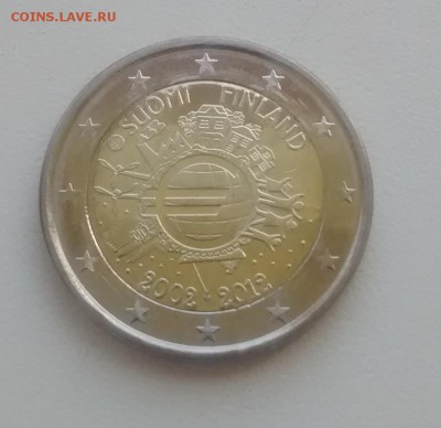 2 Евро Финляндия 2012 10 лет Евро с номинала до 15.09 22 00 - IMG_20140911_111831157