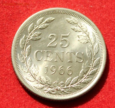 C рубля ЛИБЕРИЯ 25с 1966г. В БЛЕСКЕ!  до 18.09.14г.в 22-00 - IMG_0528.JPG