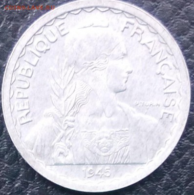 С рубля ФРАНЦ. ИНДОКИТАЙ 20 центов 1945 до 17.09.14 - 3-2