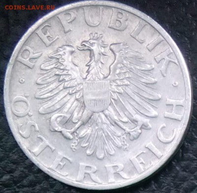 С рубля АВСТРИЯ 2 шиллинг 1947 до 17.09.14 - 25-2