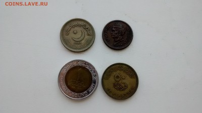 Египет и Пакистан 4 монеты с рубля до 15.09 22 00 - IMG_20140912_111809511