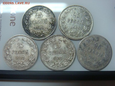 25 пенни 1917(2),1916,1909,1894 до 18 сентября в 22-00 поМСК - DSC08939.JPG