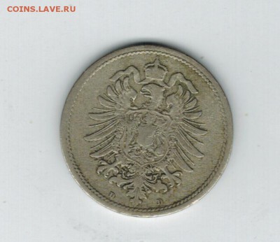 Германия 10 пфеннигов 1889 D до 15.09.2014   22-00 - 1 34