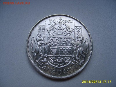 КАНАДА,50 центов 1945г(Георг 6,Ag 0,800)!до 16.09.2014 - S6001926.JPG