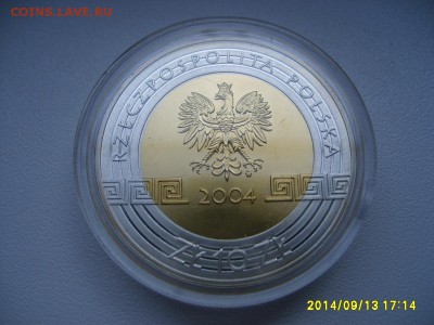 ПОЛЬША,10 злотых 2004г(Олимпиада в Ateny,позолота)!до 16.09 - S6001913.JPG