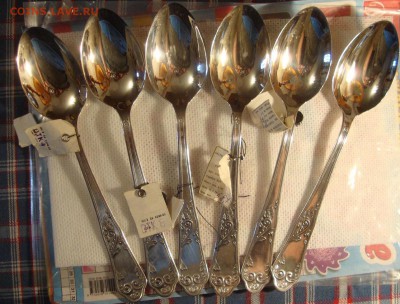 Ложки столовые,925 проба, Мстерский Ювелир, новые - 661