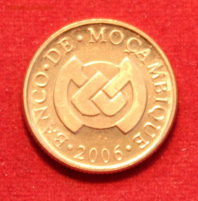 C рубля  МОЗАМБИК 1с 2006г. НОСОРОГ  UNC до 20.09.14г. в 22 - IMG_0811.JPG