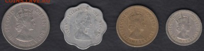 Британские Карибы 4 монеты до 16.09.2014 22-00 - Британские Карибы р