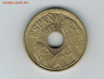 Испания 25 песет 1997 до 16.09.2014   22-00 - 1 18